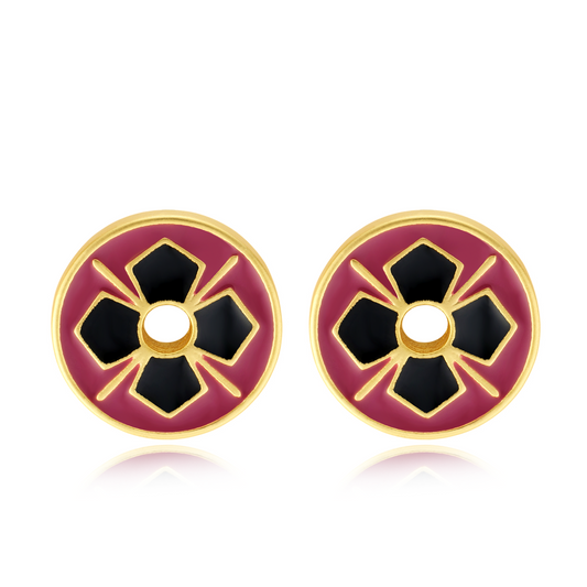 Handmade Enamel Earrings