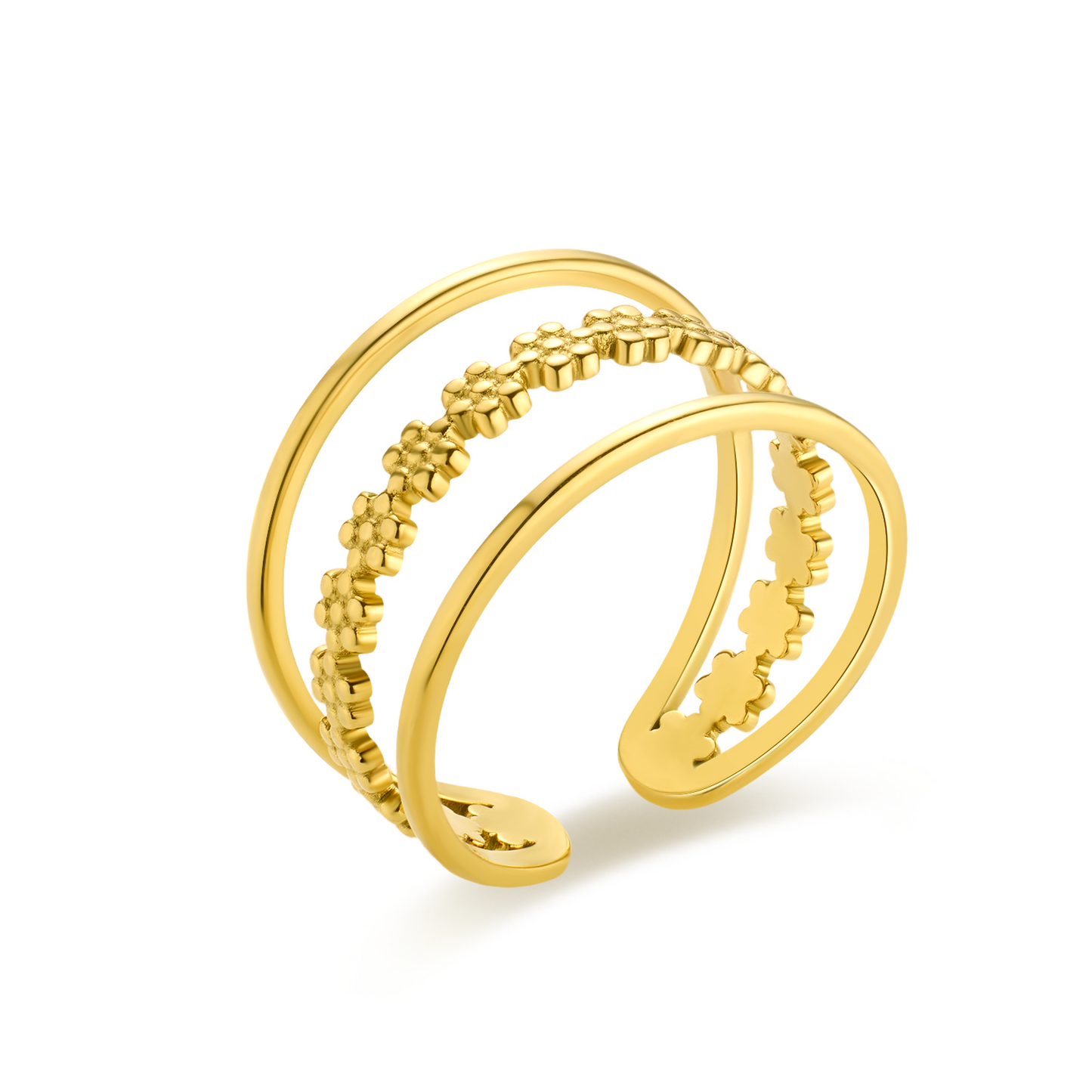 Crown Open Ring
