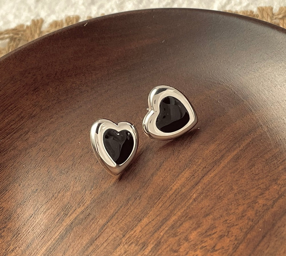 Cute Heart Studs
