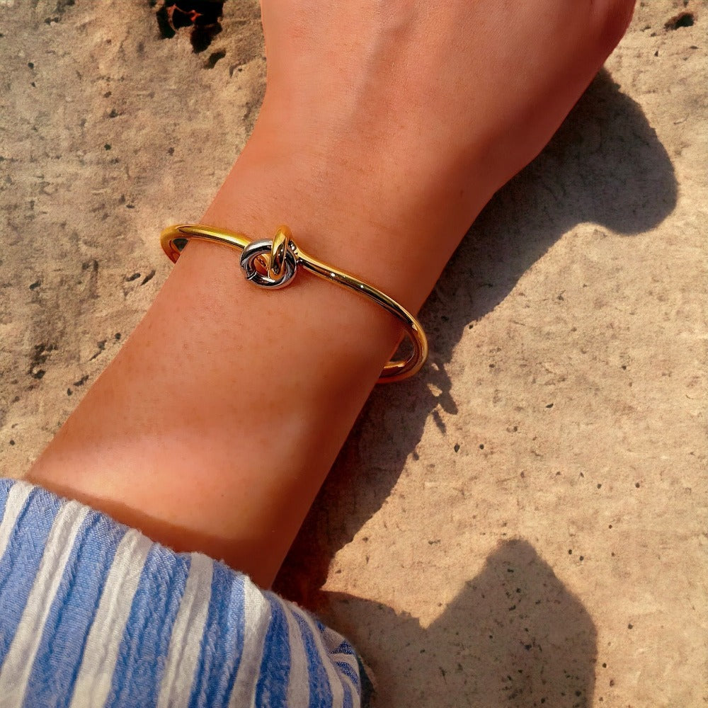 Classic gold cuff