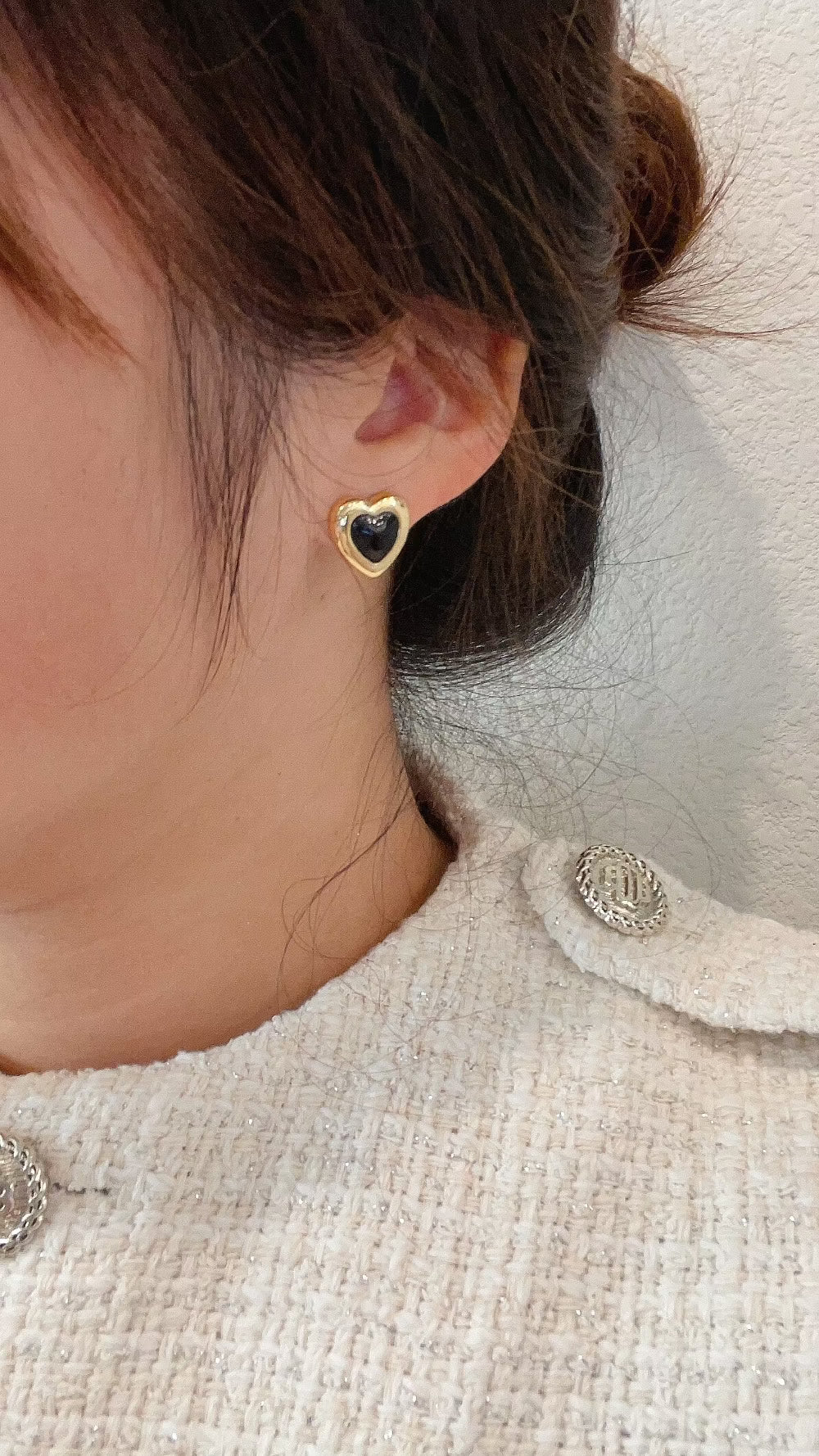 Heart Studs