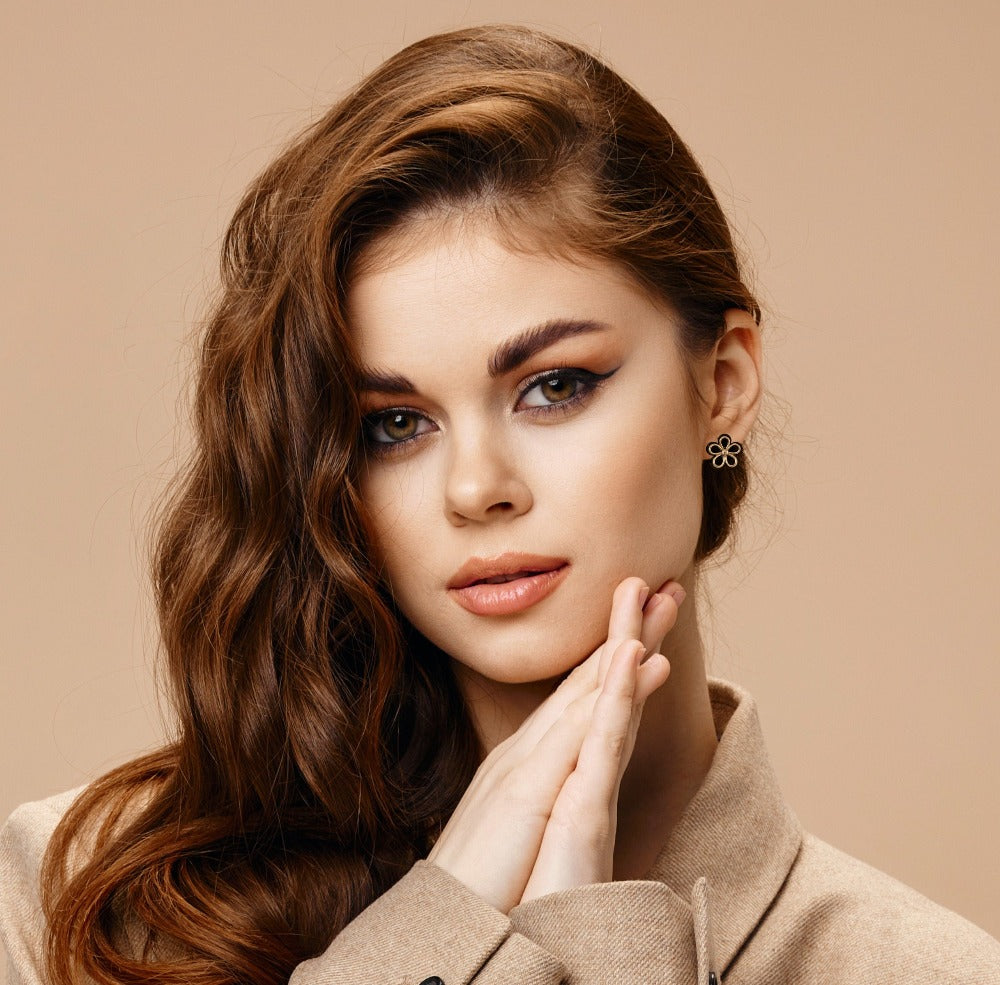 Sweet Flower Stud Earring