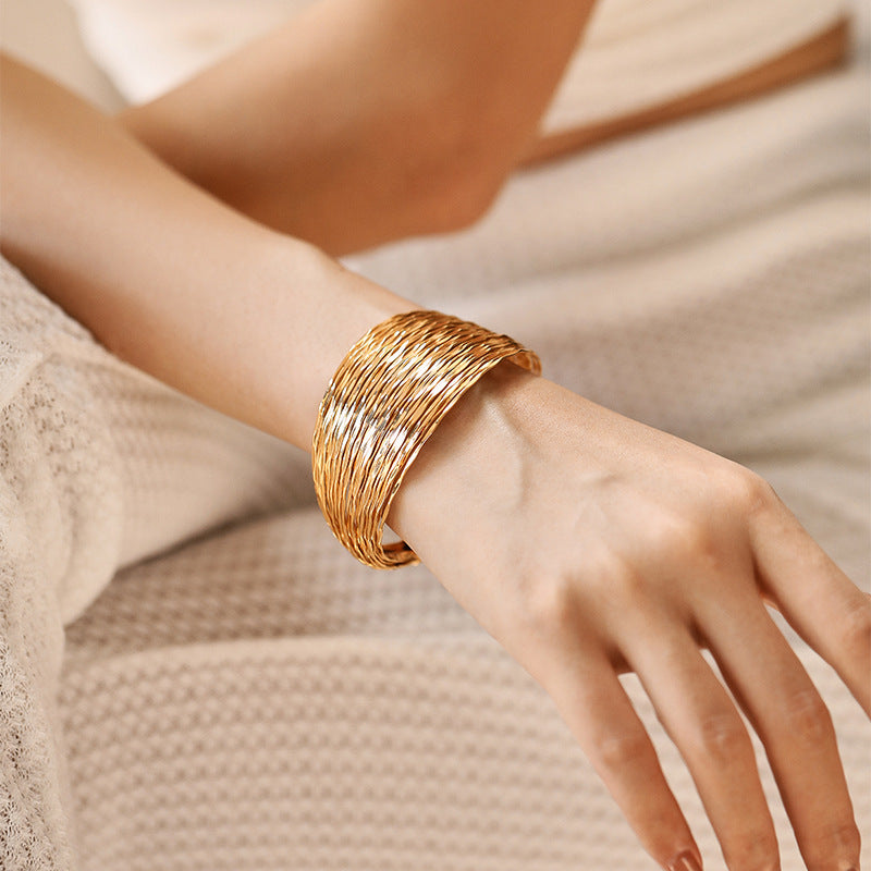 Wide Cuff Bracelet