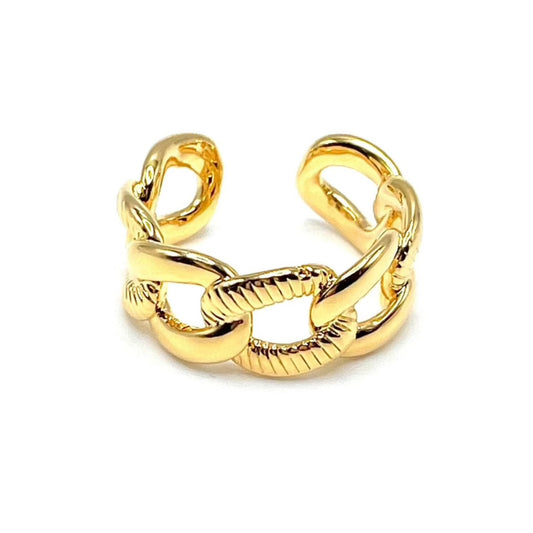 Intertwined Open Ring